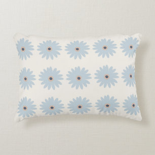Almofada Decorativa Dália Azul Claro