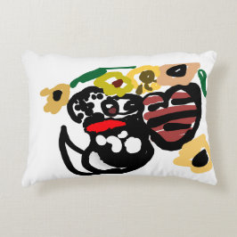 Almofada Decorativa Dalmatian sunflowers