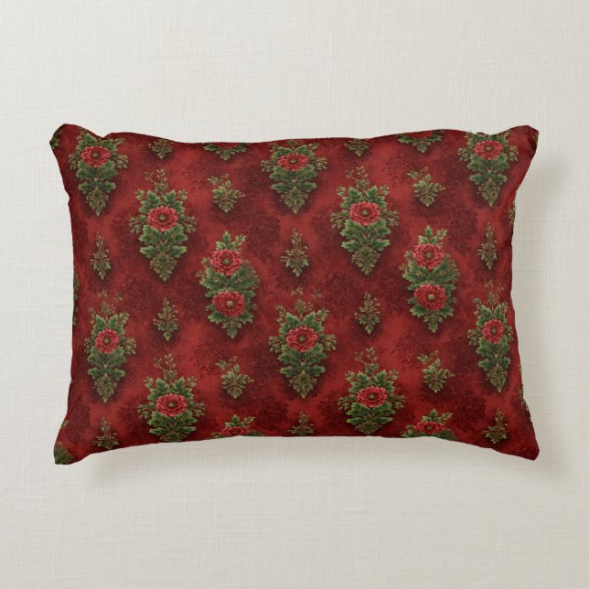 Almofada Decorativa Damascado Festivo  (Frente)