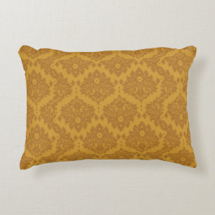 Almofada Decorativa Damasco dourado luxuoso