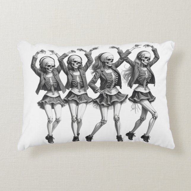 Almofada Decorativa Dança de Mulheres Mortais (Frente)