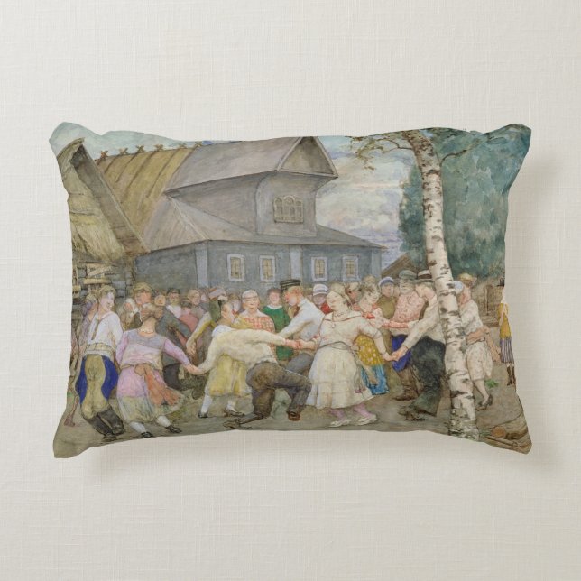Almofada Decorativa Dança de país, 1917-22 (Frente)