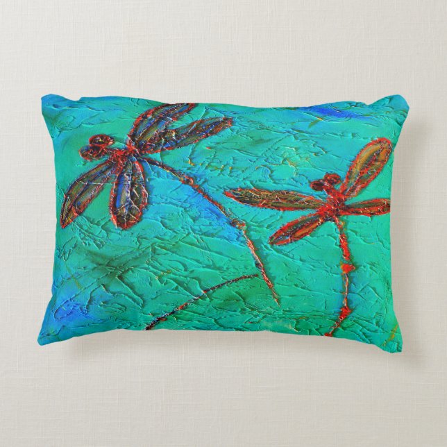 Almofada Decorativa Dança Dragonfly (Verso)