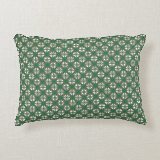 ALMOFADA DECORATIVA DE DESIGN VERDE (Frente)