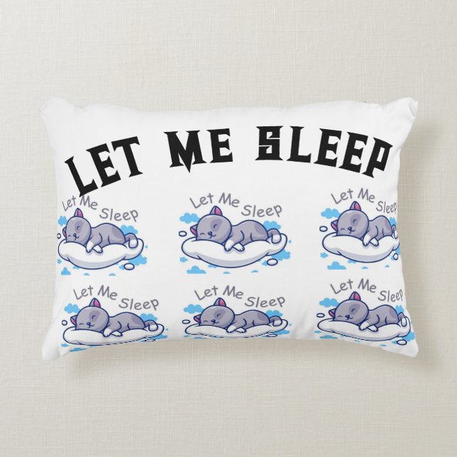 Almofada Decorativa 😺 DE DORMIR EM Travesseiro DE Ênfase (Frente)