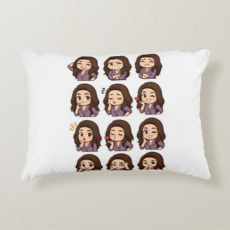 Almofada Decorativa de Expressão Kawaii – Boss Bab