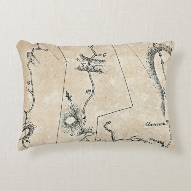 Almofada Decorativa De Poughkeepsie a Albany 23 (Frente)