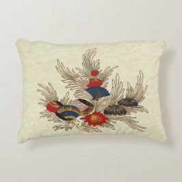 Almofada Decorativa Deco do Oceano Asiático