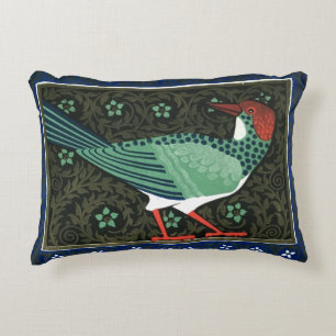 Almofada Decorativa Deco pintou o travesseiro 16" do pássaro X12 "