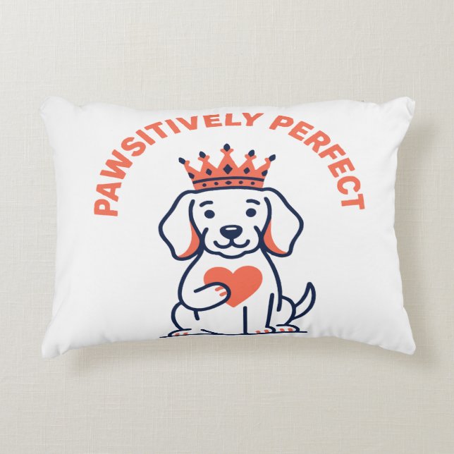 Almofada Decorativa Decoração de Berçário Real para Cães Perfeitamente (Frente)