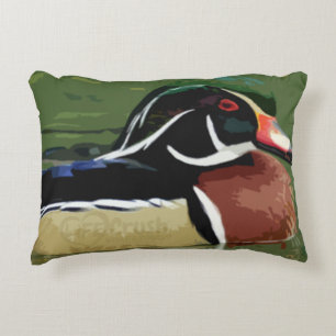 Almofada Decorativa Decoração de Caça a Patos, Travesseiro decorativo 