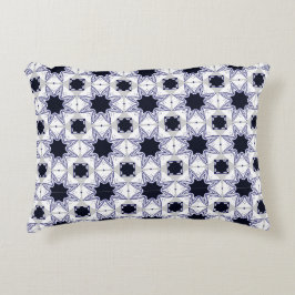 Almofada Decorativa decorative pillow featuring a geometric pattern