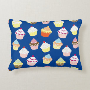 Almofada Decorativa Delicioso sotaque de Cupcakes de aniversário decor