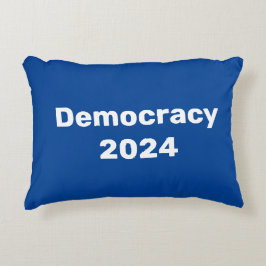 Almofada Decorativa Democracia 2024 Eleição Presidencial