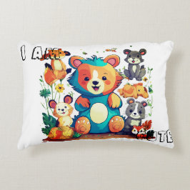 Almofada Decorativa Desenho animado de animal fofo novo eu sou fofo