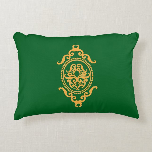 Almofada Decorativa Desenho Inspirado na Arte Tradicional de Tatuagem (Frente)