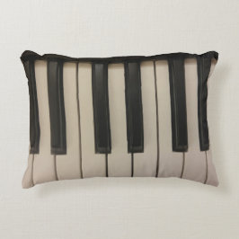 Almofada Decorativa Design bonito das chaves do piano