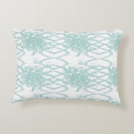 Almofada Decorativa Design claro verde branco