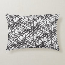 Design de Efeito de Malha em Linha Preta