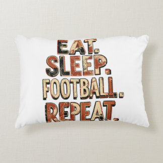 Almofada Decorativa Design de fã de futebol retrô | Gráfico de futebol