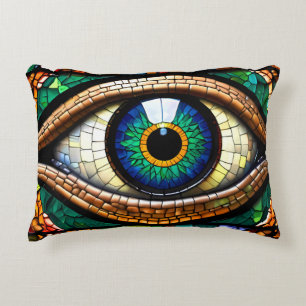Almofada Decorativa Design de Vidro Matico Cachado