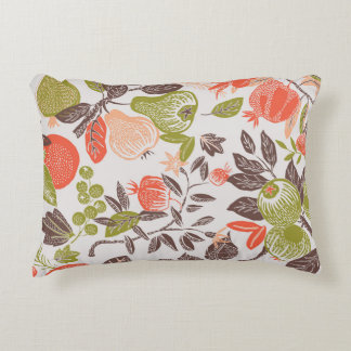 Almofada Decorativa Design decorativa de fruta de outono.