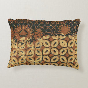 Almofada Decorativa Design do padrão de arte do café Bean Batik