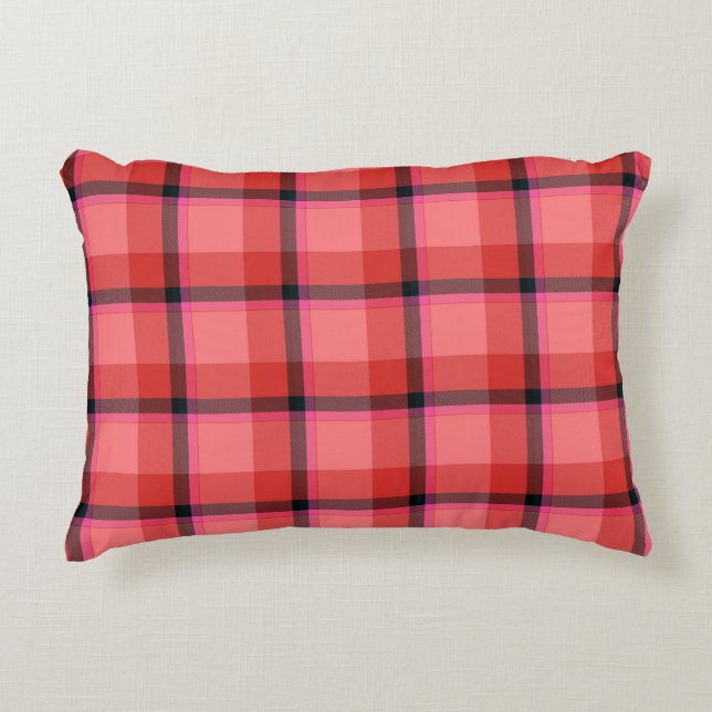 Almofada Decorativa Design do Tartan (Frente)