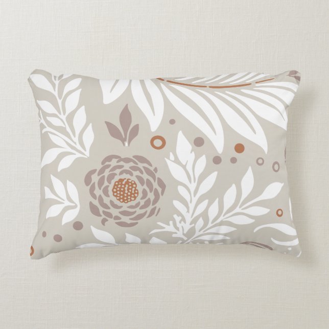Almofada Decorativa Design floral 25 (Frente)