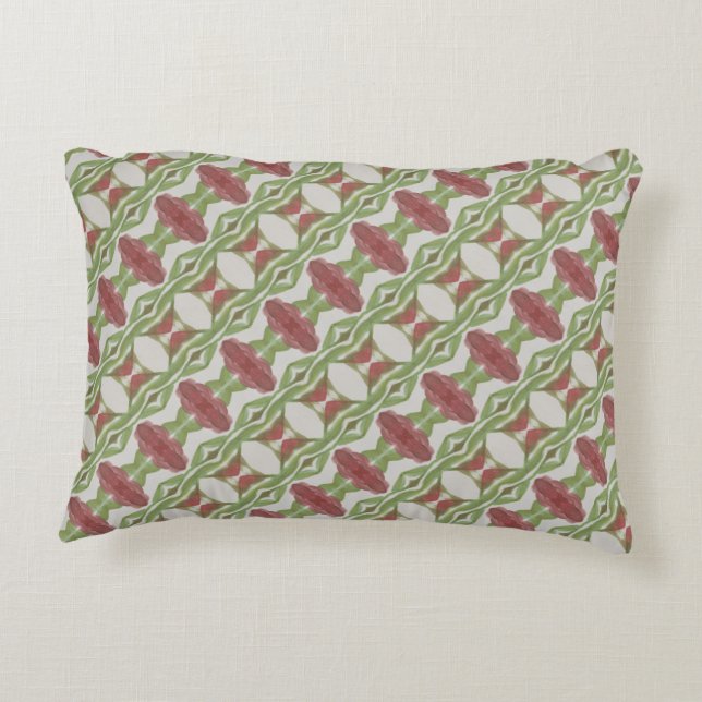 Almofada Decorativa Design na moda com padrões (Verso)