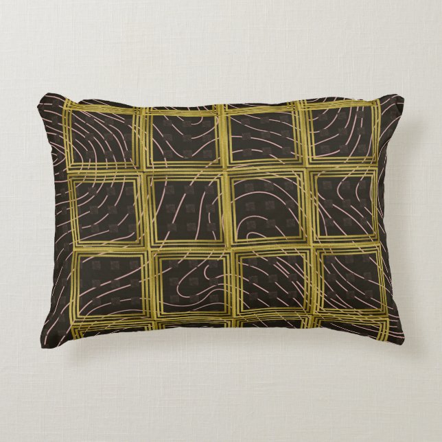 Almofada Decorativa Designs exclusivos incríveis com Travesseiros de D (Frente)