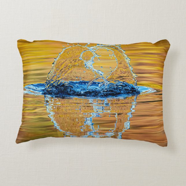 Almofada Decorativa Despejo na noite de outono (Verso)