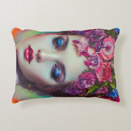 Almofada Decorativa Deusa Flor