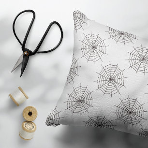 Almofada Decorativa Dia das Bruxas, Teia de Aranha, Doce ou Travessura