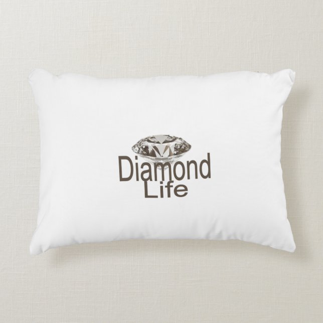 Almofada Decorativa Diamond Life (Frente)