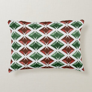 Almofada Decorativa DIAMONDS Gems Red Green 2 em 1