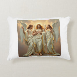 Almofada Decorativa „Die drei heiligen Schutzengel“