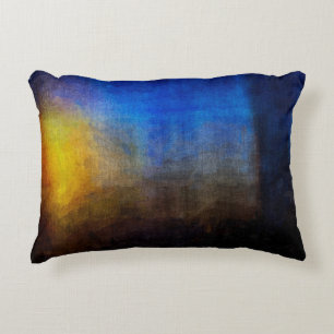 Almofada Decorativa Digital structure of painting. Abstract art vintag