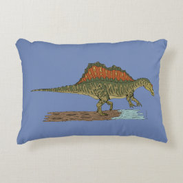 Almofada Decorativa Dinossauro Cretáceo Espinossauro