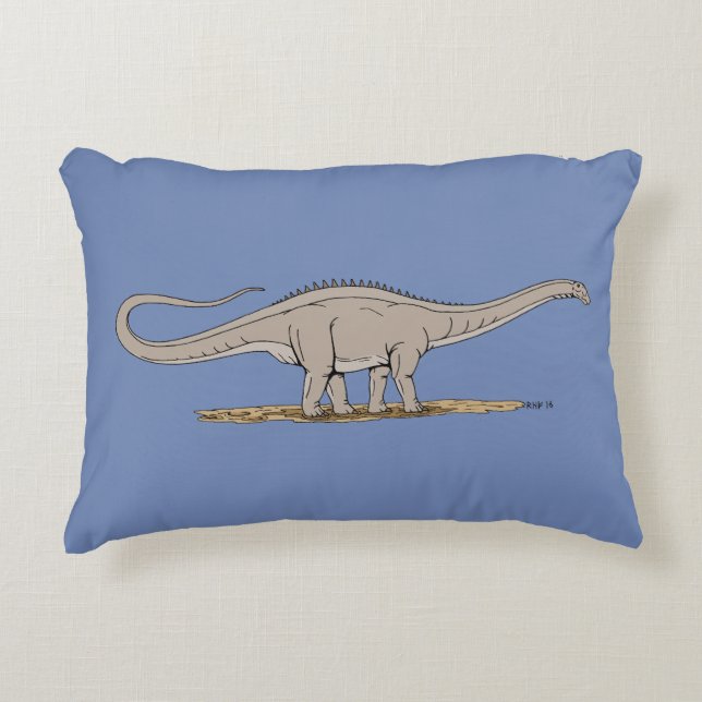Almofada Decorativa Dinossauro Jurássico Apatossauro (Frente)