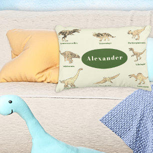 Almofada Decorativa Dinossauros de Meninos Personalizados