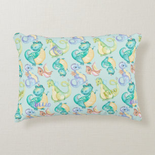 Almofada Decorativa Dinossauros Lindos Personalizados