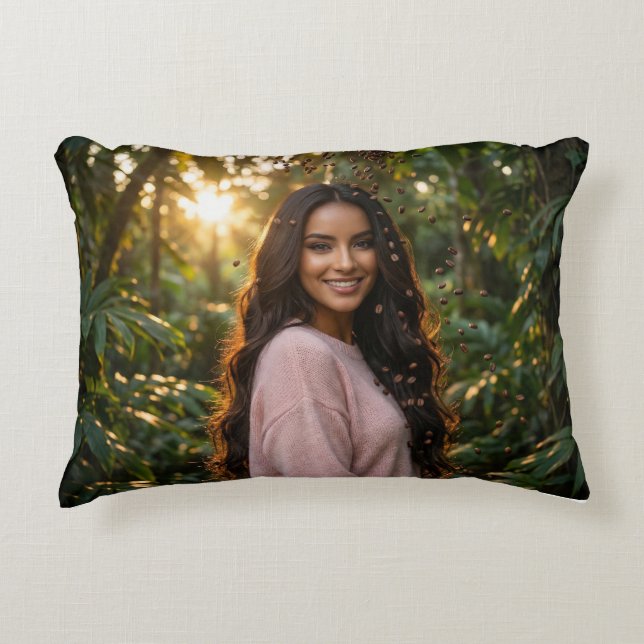 ALMOFADA DECORATIVA DIVERTE-SE COM CAFÉ (Frente)