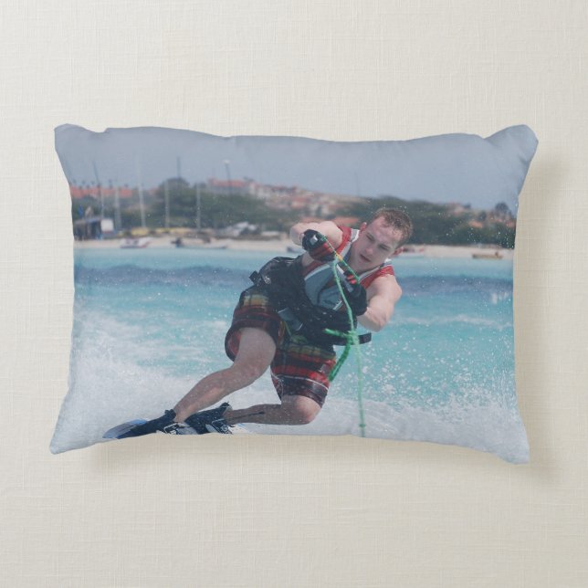Almofada Decorativa Divertimento Wakeboarding (Verso)