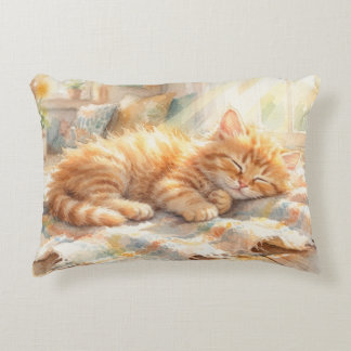 Almofada Decorativa Doce gatinho tomando sol