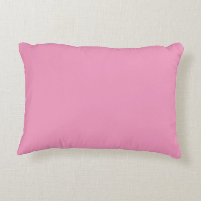 Almofada Decorativa Doce Rosa (Verso)