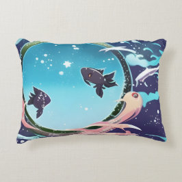 Almofada Decorativa Dois Peixes