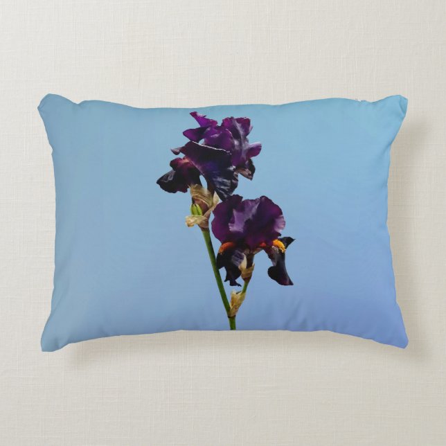 Almofada Decorativa Dois Travesseiro Roxo Escuro (Frente)