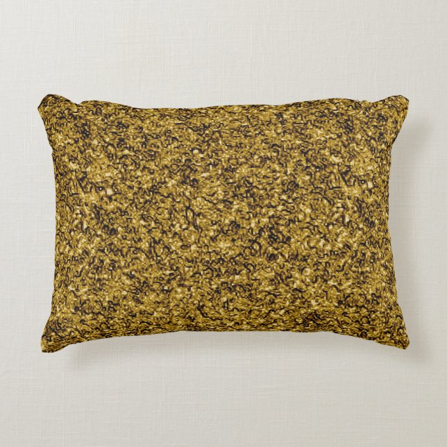 Almofada Decorativa Dourado Flasto (Frente)
