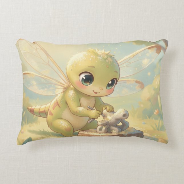 Almofada Decorativa Dragonfly – Star Nectar of the Silent Night (Frente)
